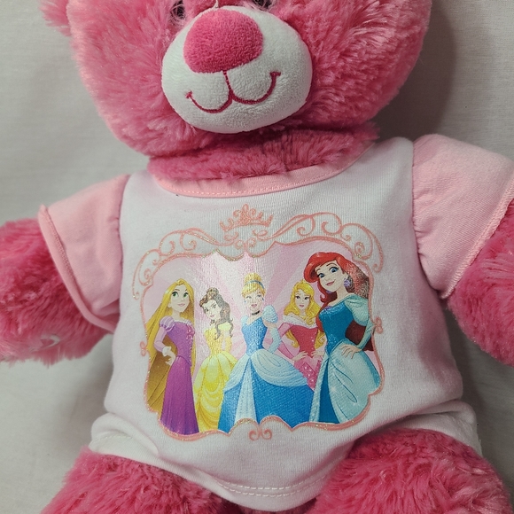 Build a Bear Disney Minnie Mouse Polka Dot Pink Bow 17" Plush with Shirt 2014 - Picture 4 of 9